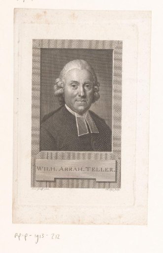 Portrait of Wilhelm Abraham Teller