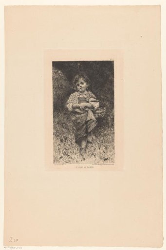 Child in the forest