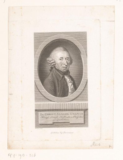 Portrait of Christoph Samuel Ungnad