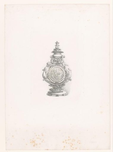 Vase decorated with a representation of the Judgment of Paris
