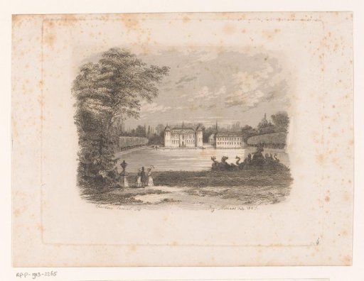 View of Château de Beloeil