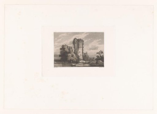 Landscape with a ruin