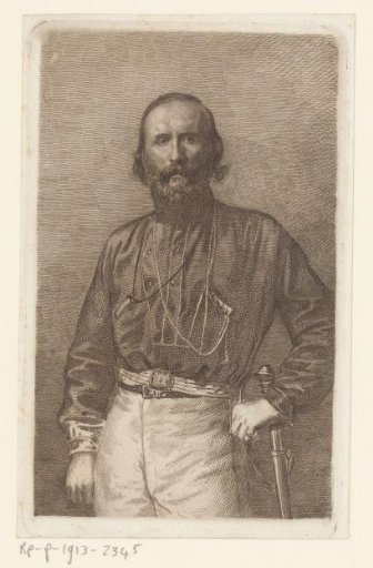 Portrait of Giuseppe Garibaldi