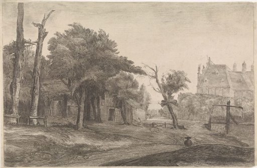 Landscape with a castle