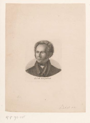Portrait of Konrad Johann Martin Langenbeck