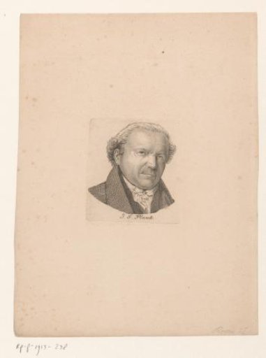 Portrait of Gottlieb Jakob Planck