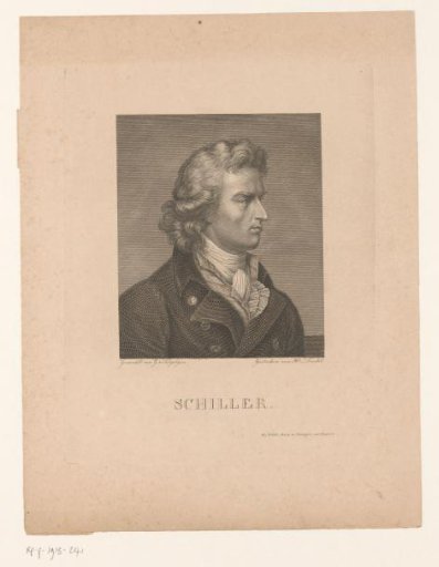 Portrait of Friedrich von Schiller