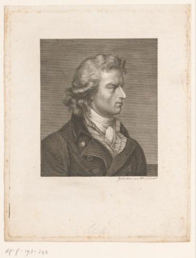 Portrait of Friedrich von Schiller