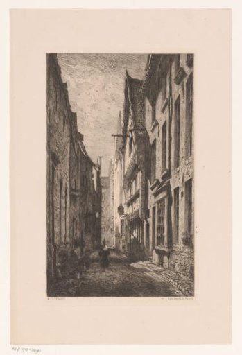 View of a Street in Brussels
