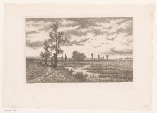 View of the Lys near Ghent