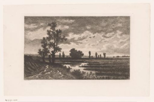 View of the Lys near Ghent