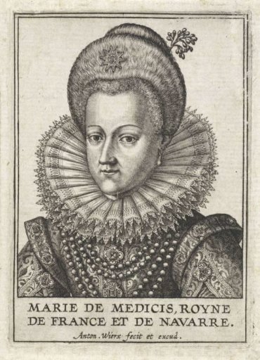 Bust portrait of Maria de' Medici, Queen of France