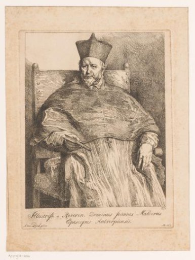 Portrait of Bishop Johannes Malderus