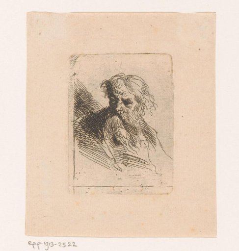 Old man with a beard