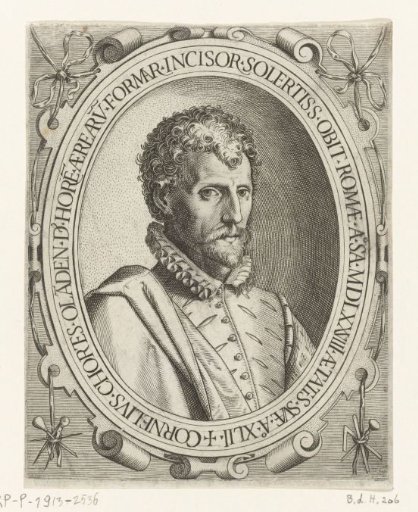 Portrait of Cornelis Cort
