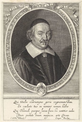 Portrait of Johannes Christenius