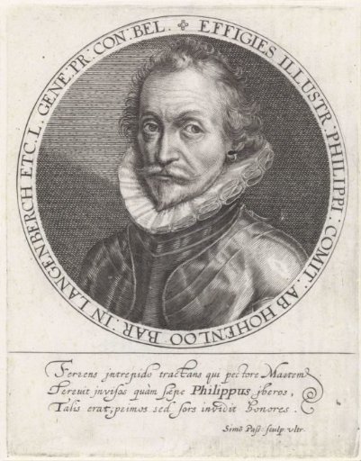 Portrait of Philip, Count of Hohenlohe