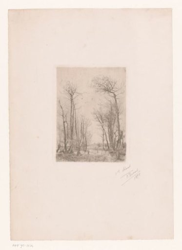 Landscape with fishermen by the water