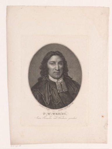 Portrait of Friedrich Wilhelm Wedag