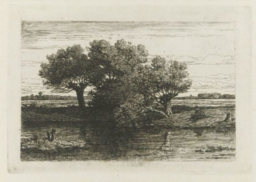 Fisherman by the Pollard Willows