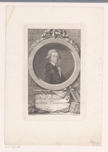 Portrait of Benedikt Dominik Anton Cremeri