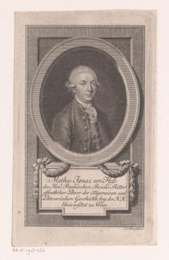 Portrait of Matthias Ignaz von Hess