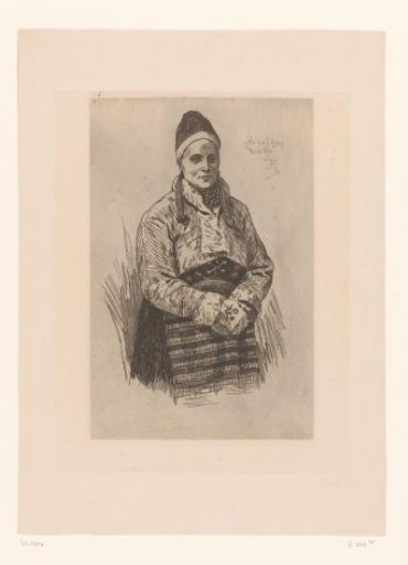 Woman from the Swedish province of Dalarna