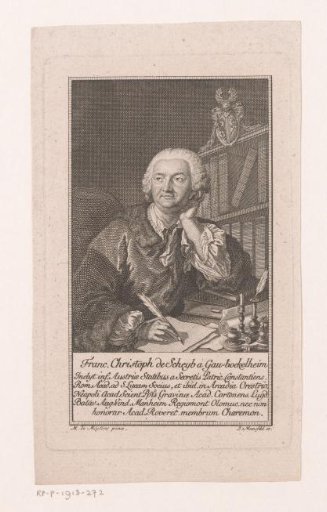 Portrait of Franz Christoph von Scheyb
