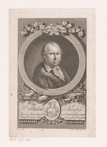 Portrait of Johann Christian Schubart von Kleefeld