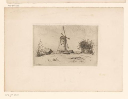Landscape with mill