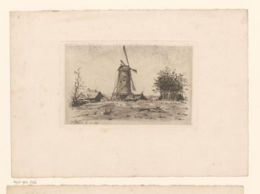 Landscape with mill