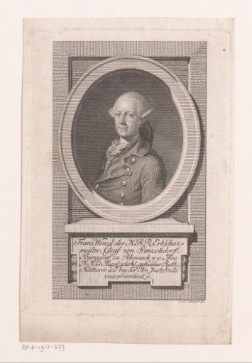 Portrait of Franz Wenzel von Sinzendorf