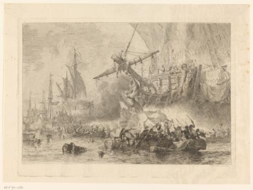 The capture of the Royal Charles, 1667