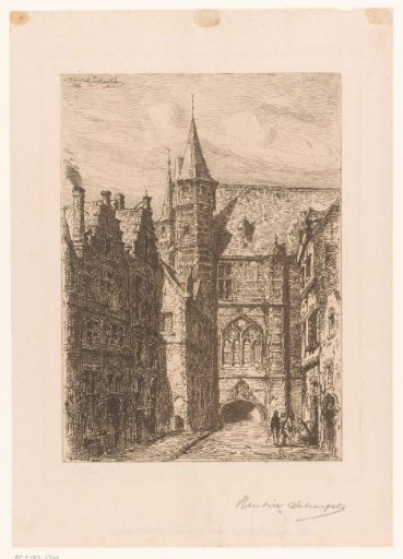 View of the Palingbrug at Antwerp