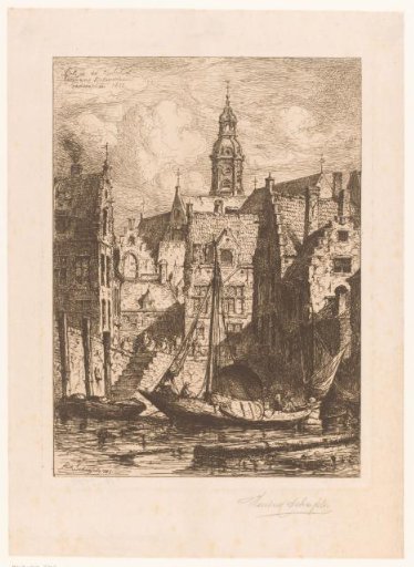 View of the Koolvliet at Antwerp