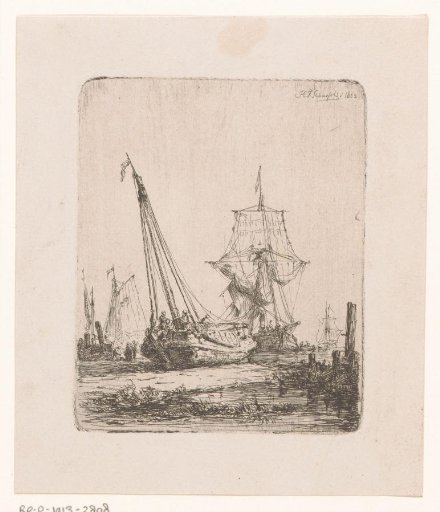 Ships on land and in the water