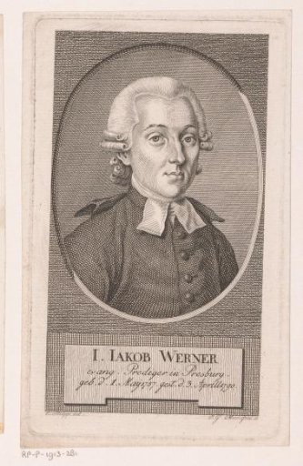 Portrait of Johann Jakob Werner
