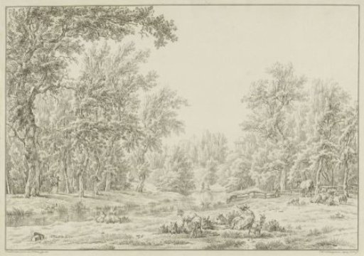 Cattle on the Elswout Estate near Overveen