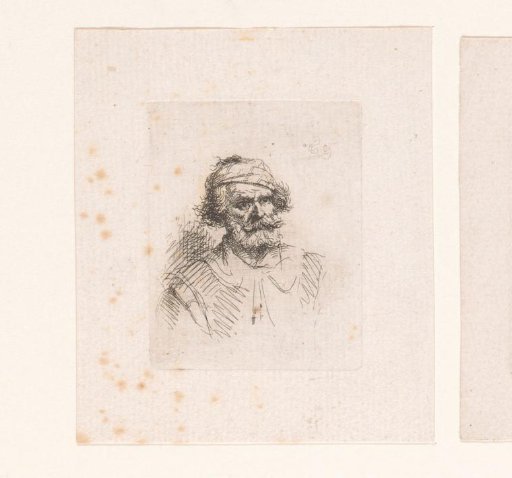 Portrait of an Unknown Bearded Soldier