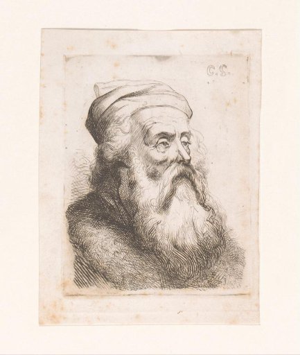 Portrait of an Unknown Old Man with Beard and Cap