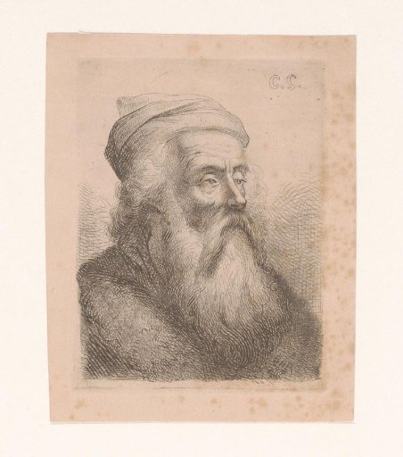 Portrait of an Unknown Old Man with Beard and Cap
