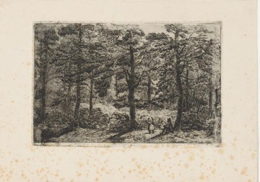 Man with a Child in the Wood