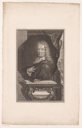 Portrait of Gottfried Thomasius