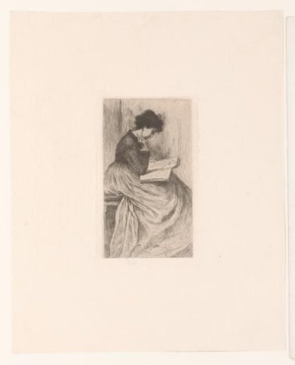 Woman reading