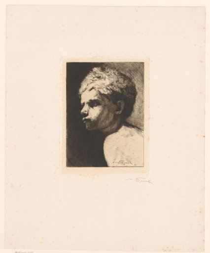 Bust of a boy