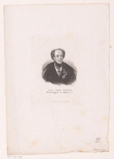 Portrait of Karl Chotek von Chotkow