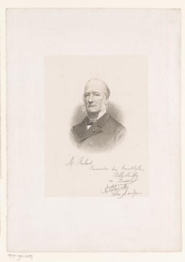 Portrait of Charles Louis Ruelens