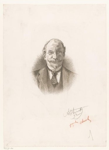 Portrait of an unknown man, possibly A. Sneyers