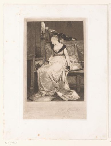 Man attempting to kiss a young, sleeping woman on a bench