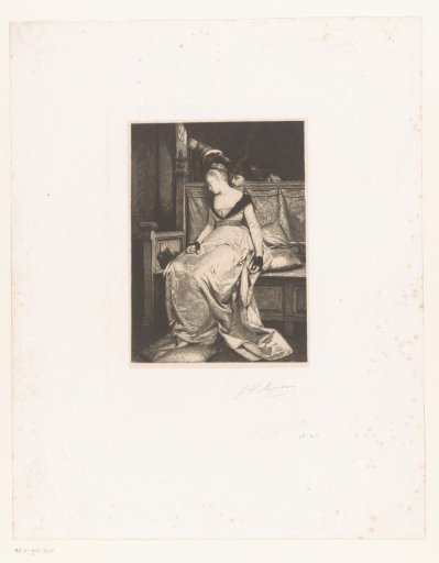 Man attempting to kiss a young, sleeping woman on a bench